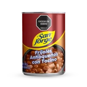Frijol con Tocino San Jorge x 300 gr