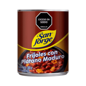 Frijol con Platano Maduro San Jorge x 300 gr